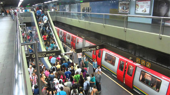 El metro de Caracas