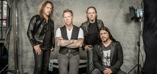 Grupo de rock Metallica.