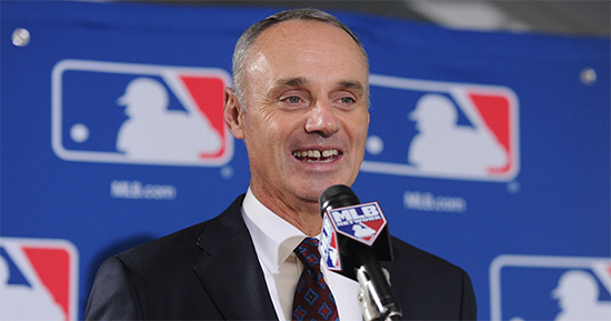 Rob Manfred, director de la Grandes Ligas