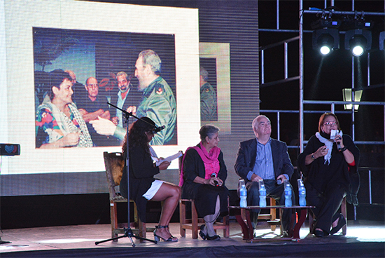 Tamara Castellanos, Adys Cupull Reyes, Froilán González y Arleen Rodríguez 