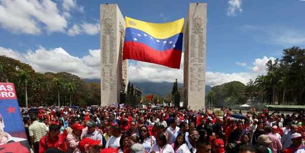 Los venezolanos se movilizaron en defensa de la soberanía