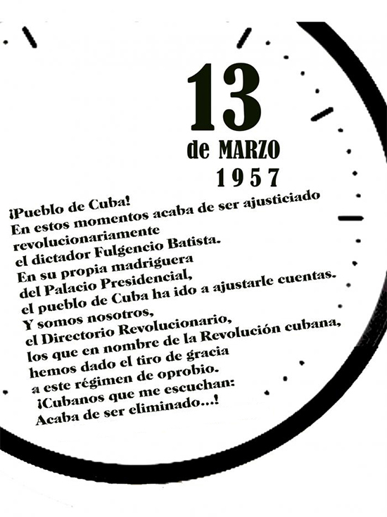 13 de marzo