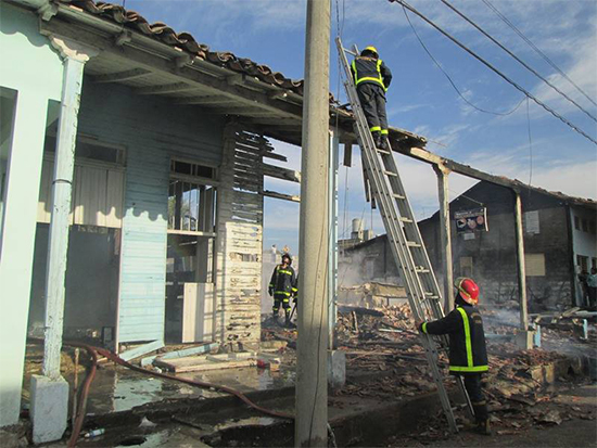 Incendio en Placeta