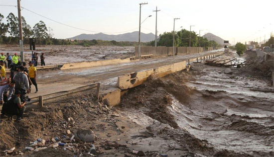 Lluvias torrenciales en Lima