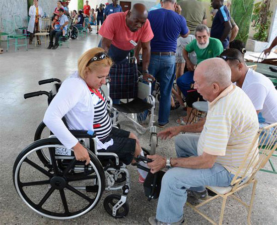 Donativos a discapacitados