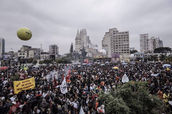 Huelga general en Brasil