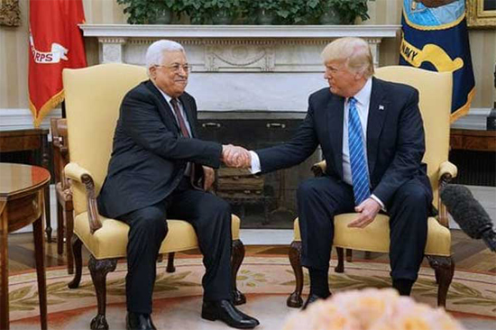 La reunión entre Trump y Abbas