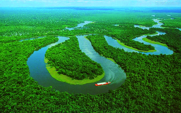 El río Amazonas