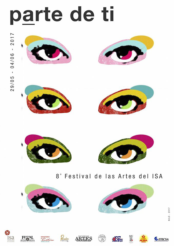 Cartel del Festival de las Artes del ISA