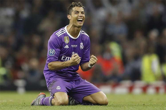Cristiano Ronaldo festeja