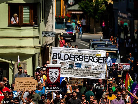 El grupo Bilderberg ha generado protestas