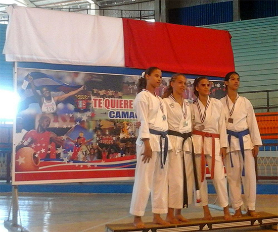 Ceremonia de premiación de los Juegos Escolares 2016