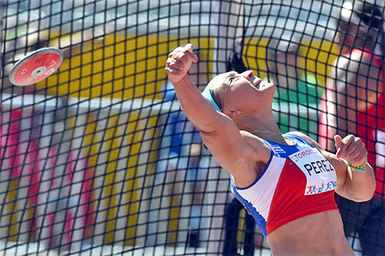 Yaimé Pérez Téllez, atleta cubana