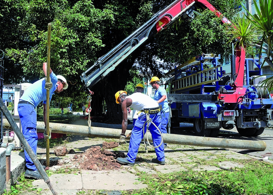 Trabajadores eléctricos