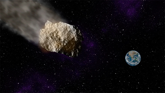 El asteroide