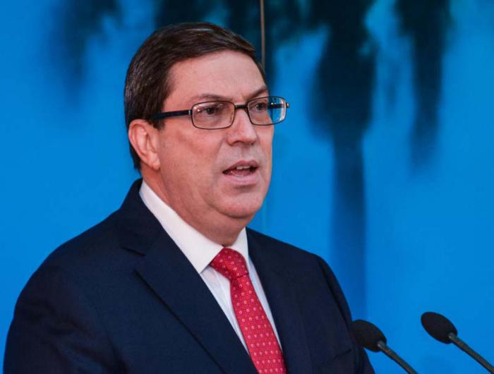 Canciller de Cuba Bruno Rodríguez