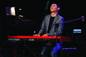 El joven pianista cubano Rodrigo García.