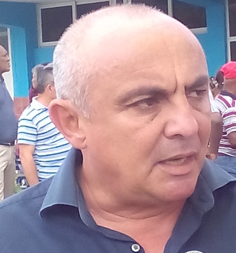 El director provincial de Servicios Comunales en Holguín, Félix Abreu
