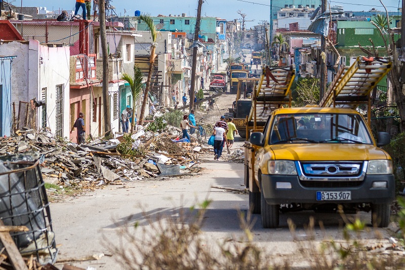 La capital cubana después de que fuera afectada por el tornado