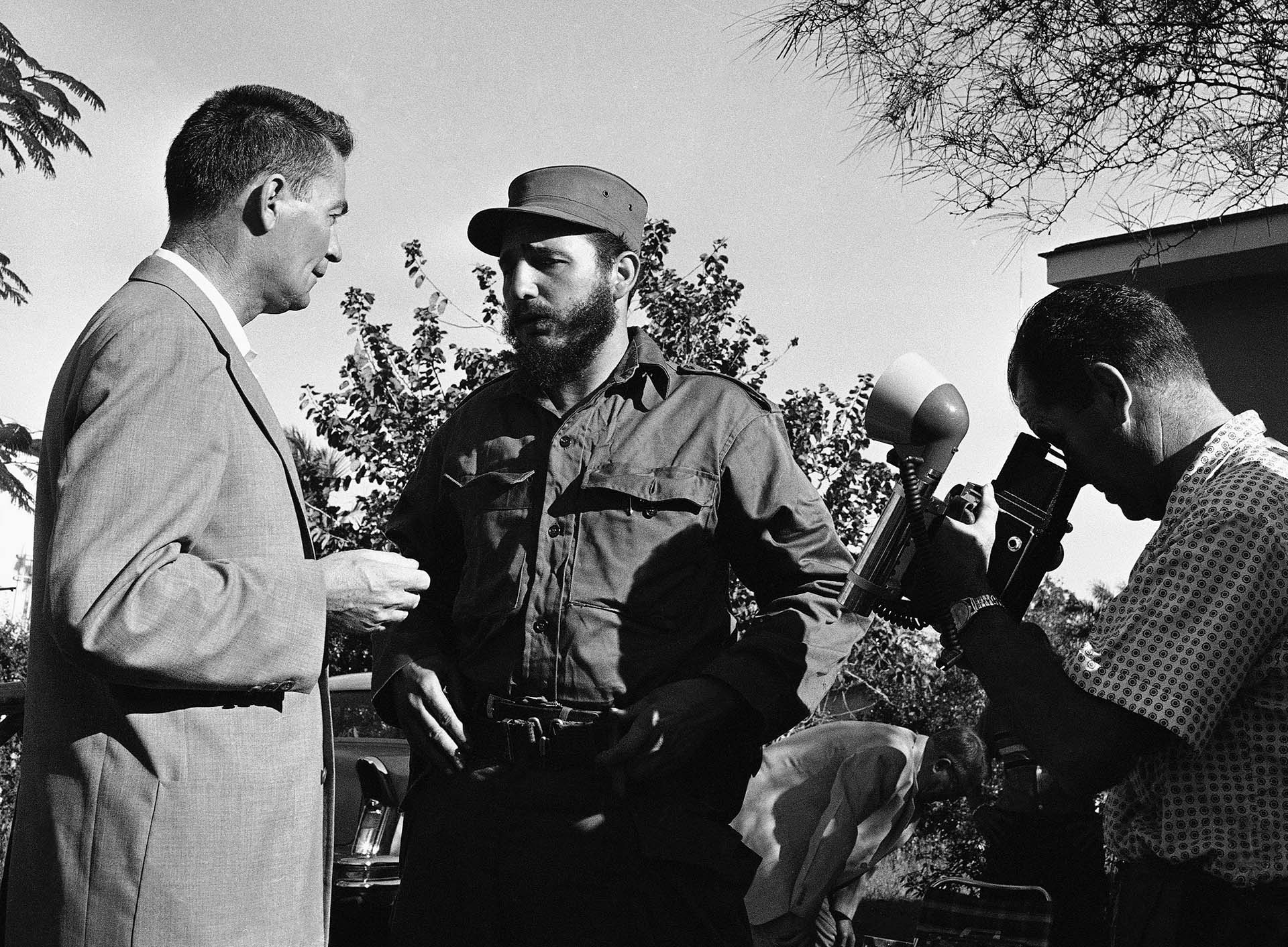 Una de las primeras entrevistas de prensa internacional a Fidel tras el triunfo revolucionario