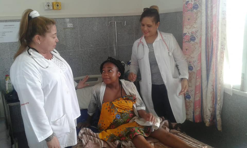 Brigada médica en Mozambique tras Idai