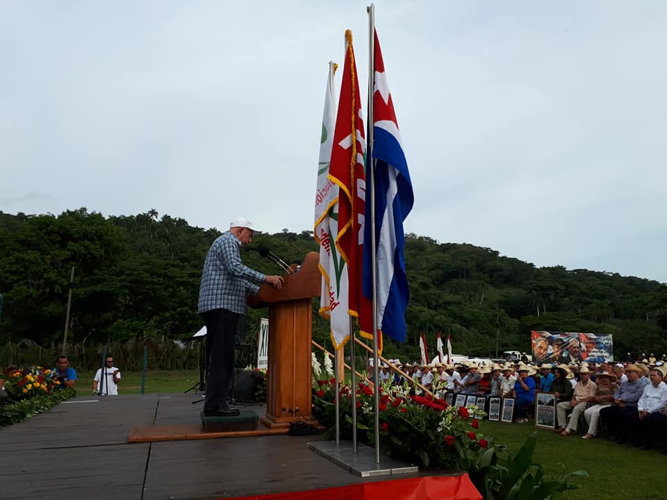 José Ramón Machado Ventura en Granma