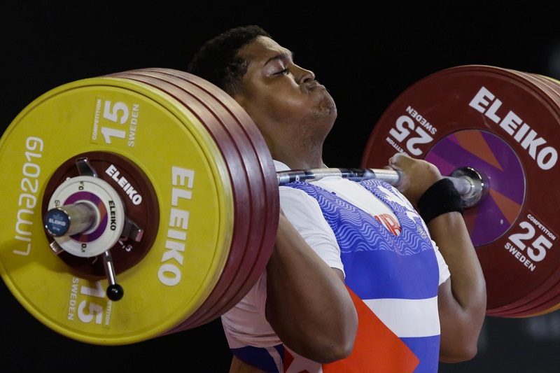 Luis Manuel Larduet, plata en +109 kg