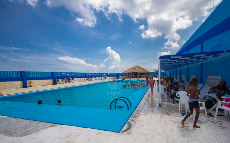 Piscina del Balneario Universitario