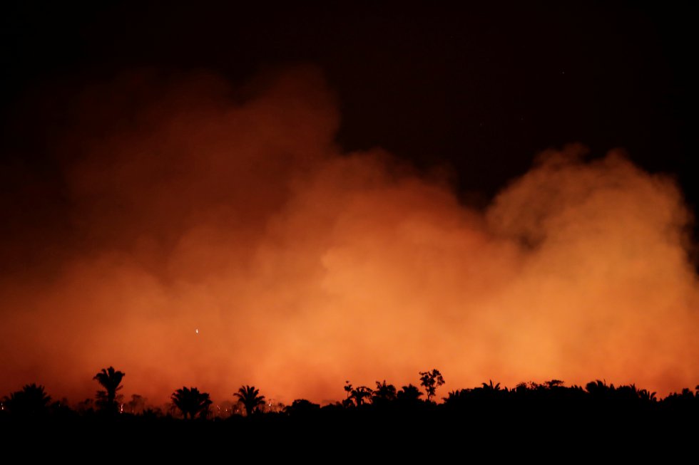 Los incendios en la Amazonía