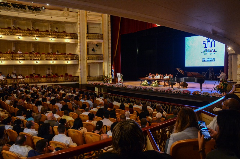 Asamblea Provincial  por los 500 años de La Habana