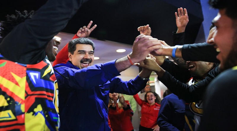 El Presidente venezolano Nicolás Maduro