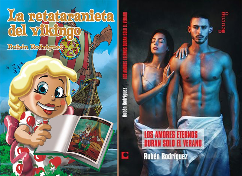 El libro La retataranieta del vikingo y Los amores eternos duran sólo el verano