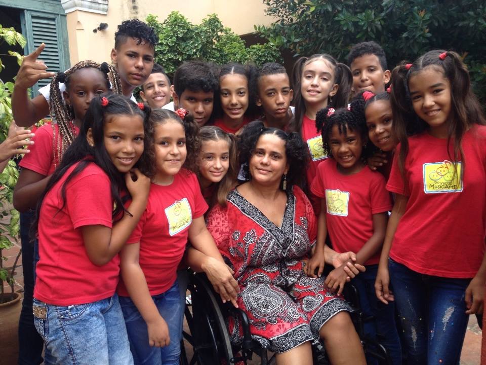 Lía Llorente, integrante del Dúo Cofradía