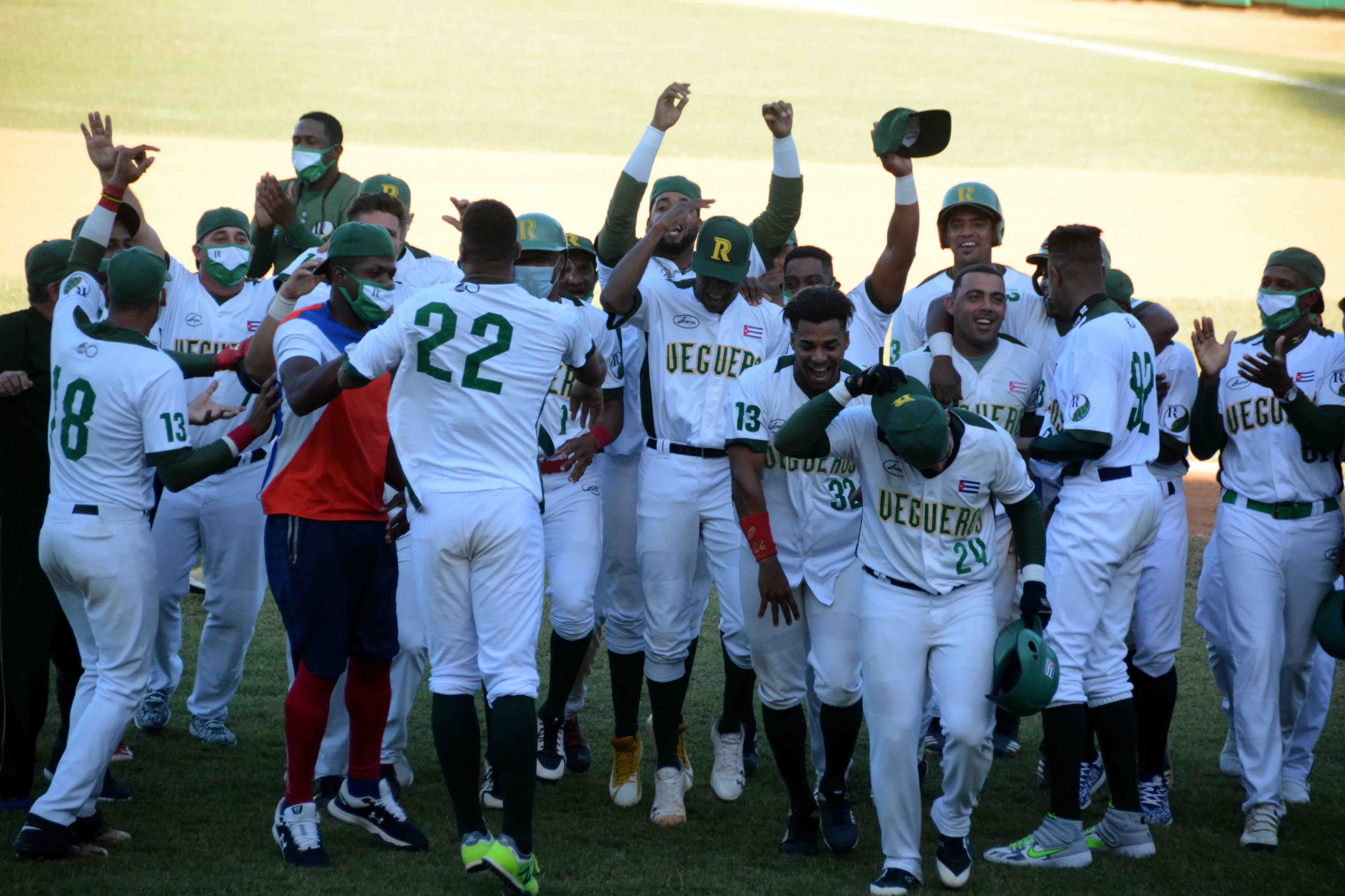 Vegueros de Pinar del Río celebran la victoria