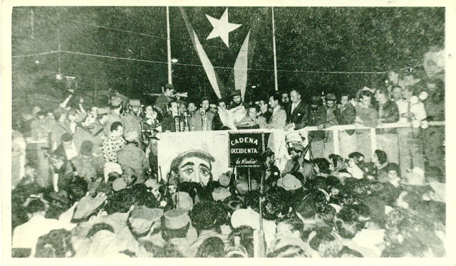 Caravana de la Libertad en Pinar del Río, 1959.