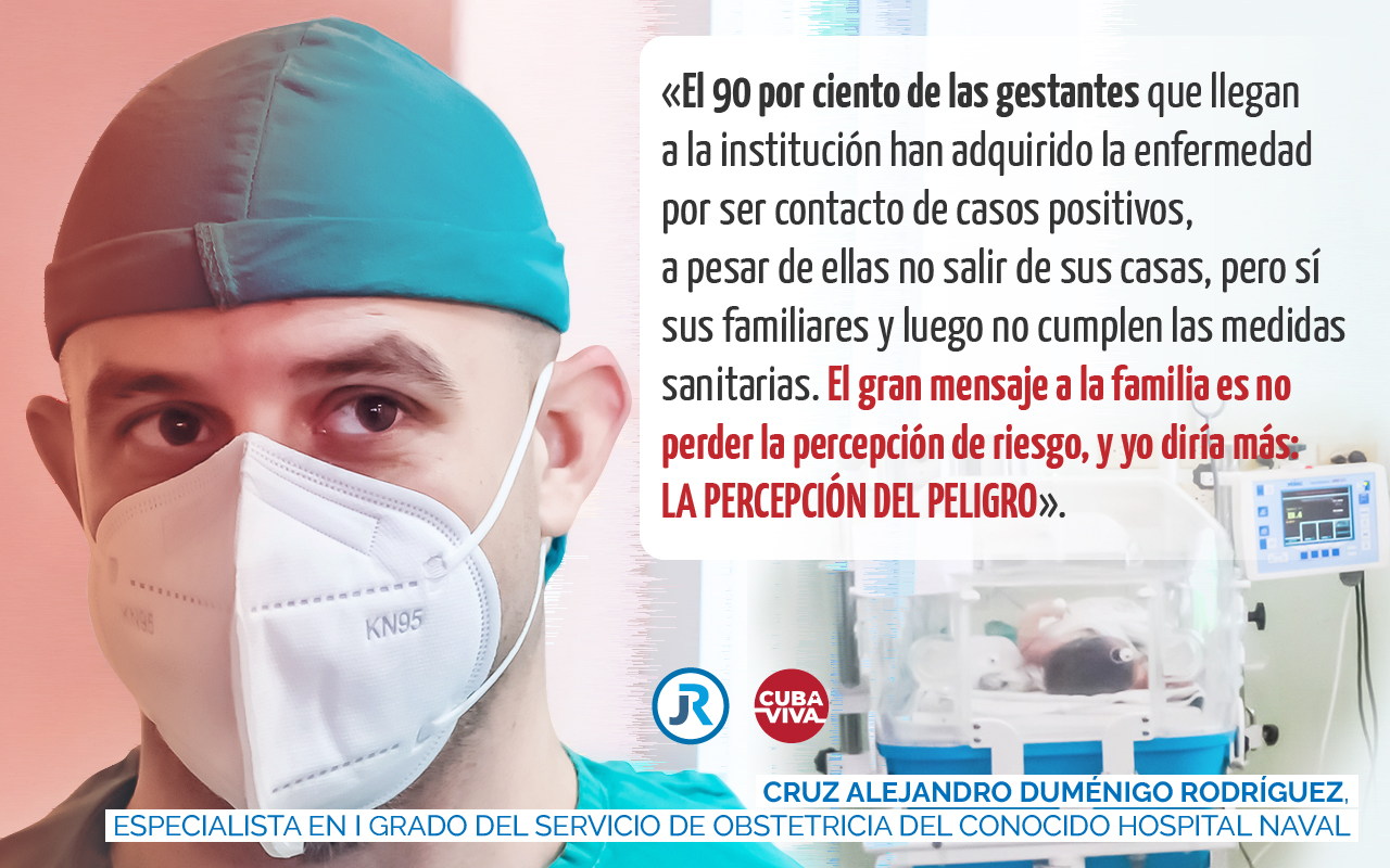 El doctor Alejrando Duménigo Cruz 