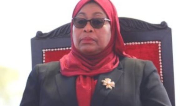 Samia Suluhu, presidenta de Tanzania