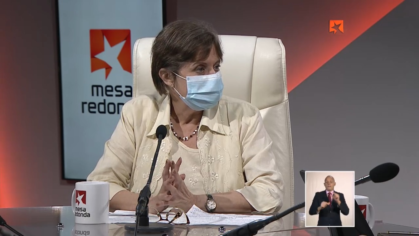 Doctora Verena Muzio González, directora de Investigaciones Clínicas del Centro de la Industria Genética y Biotecnología