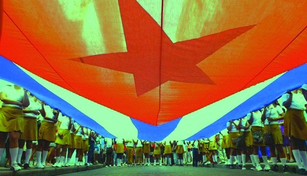 Peregrinación en Santiago de Cuba