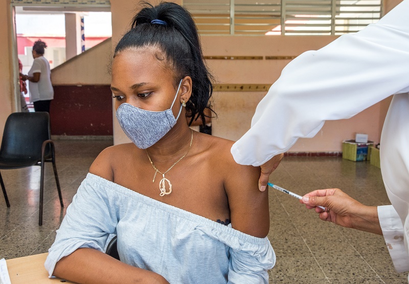 Vacunación en Cuba