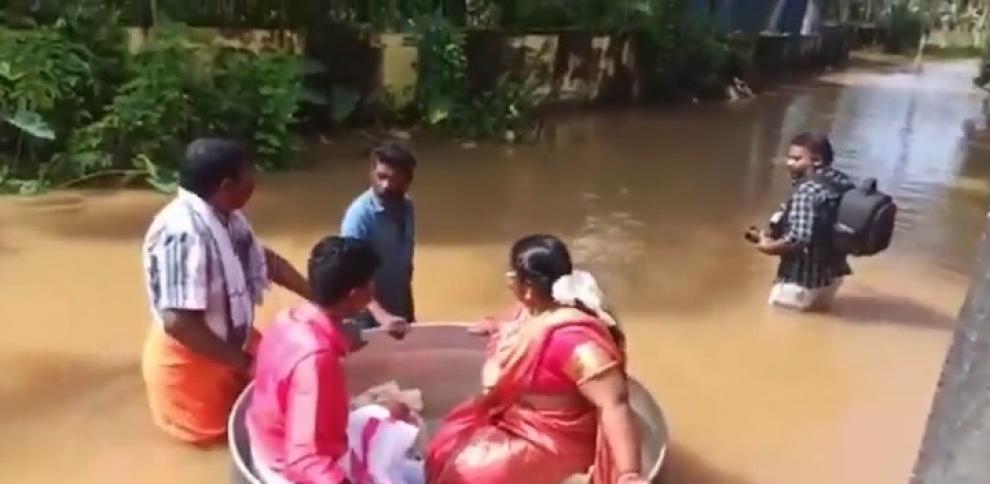 Inundaciones en Thalavady