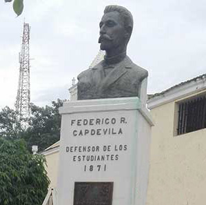 El busto tunero a Federico Capdevila