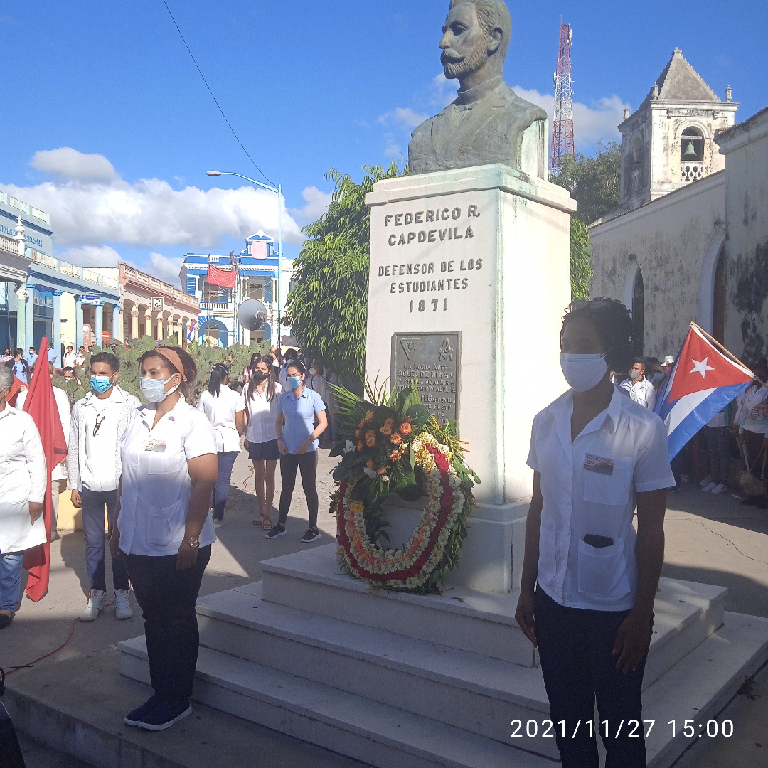 Aniversario 150 del fusilamiento de los estudiantes de medicina