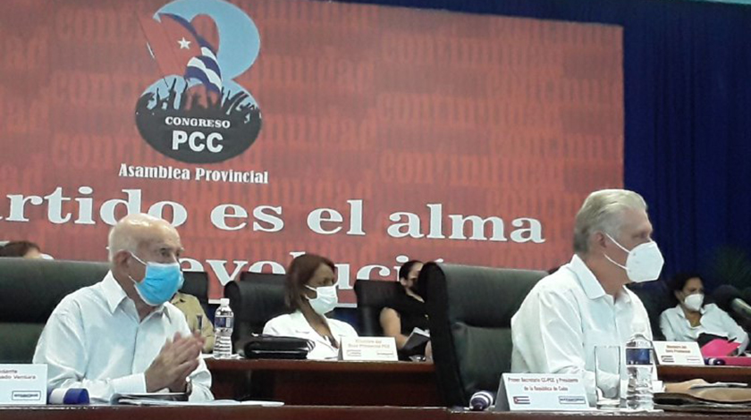 Asamblea de balance del partido en Matanzas