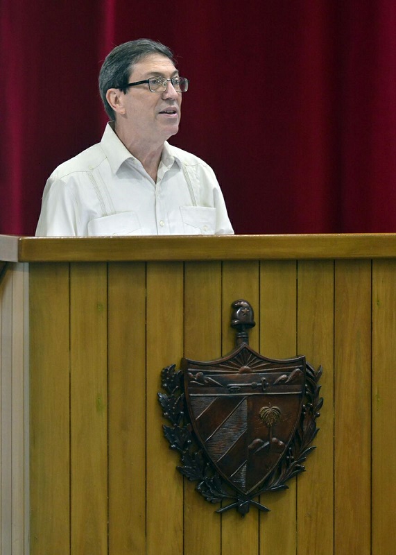 Canciller Cubano, Bruno Rodríguez Parrilla