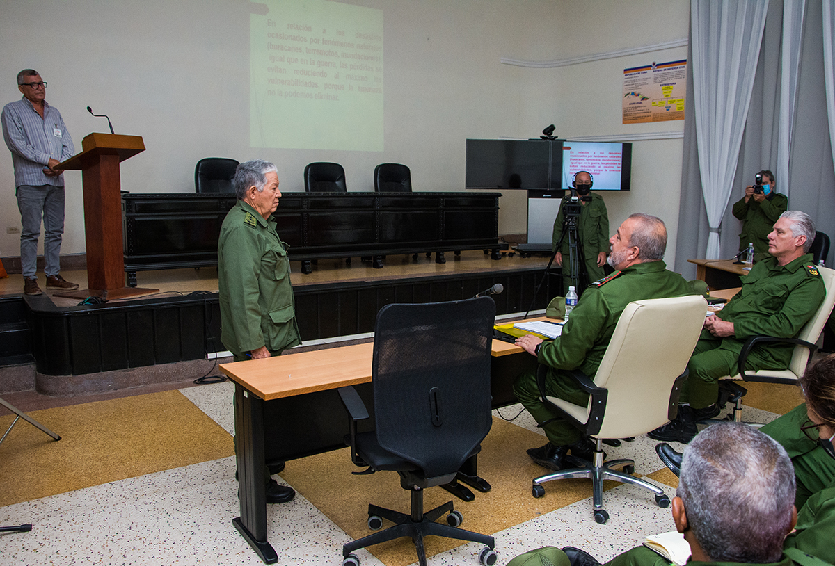 Este ejercicio refuerza el sistema de defensa civil del país y  pone en práctica las acciones para minimizar los daños frente a posibles desastres