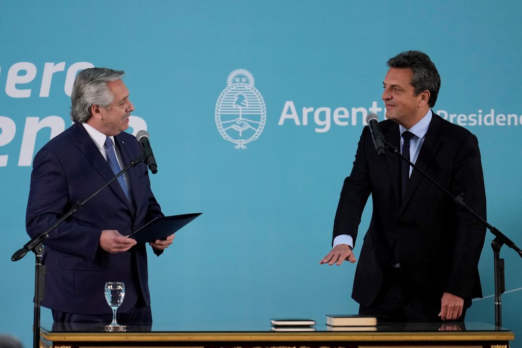 Alberto Fernández y Sergio Massa