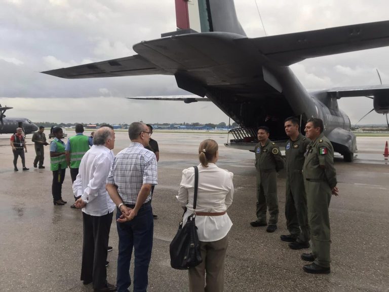 Ayuda solidaria desde México