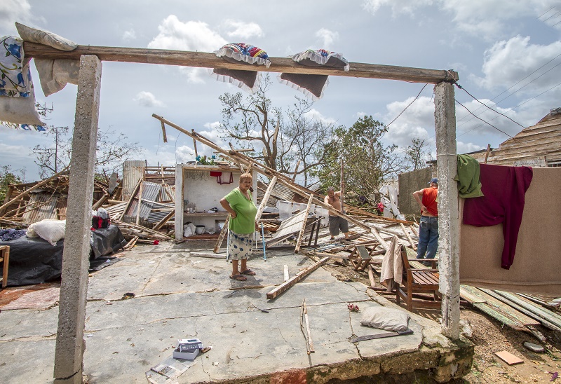 Los pobladores de San Luis fueron fuertemente afectados por el huracán Ian, sobre todo en la vivienda.