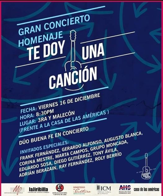 Concierto Te doy una canción